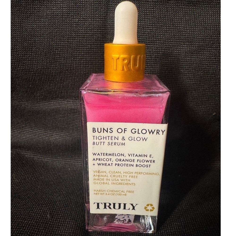 Truly Beauty Buns of Glowry Tighten & Glow Butt Serum 3.4oz Watermelon Vitamin E